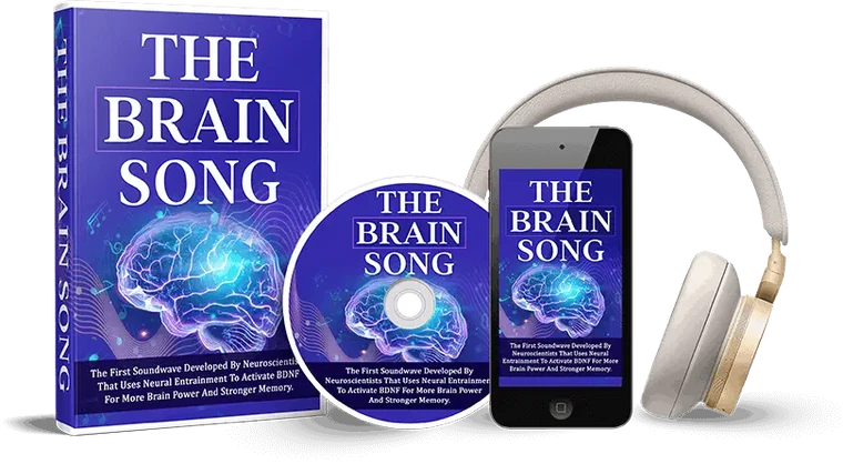 The Brain Song digital bundle — audio program with book, disc and app